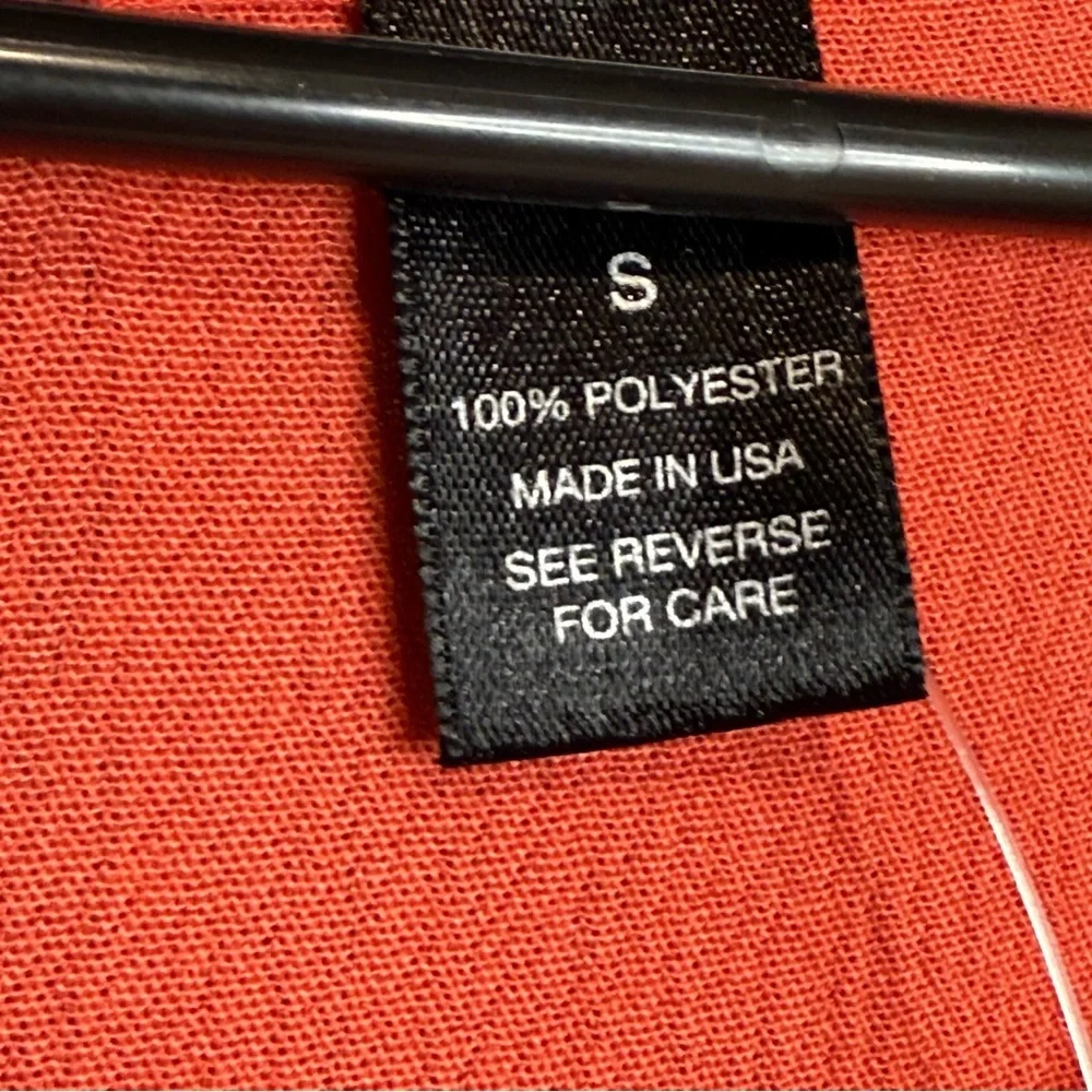 NWT Buckle Dress Womens Size S BKE red coral 3/4 sleeve v neck - Picture 4 of 7